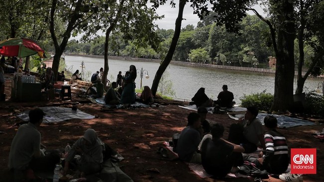 FOTO: Ceria Bertamasya ke Ragunan Saat Libur Natal