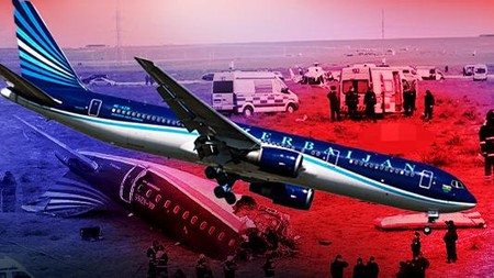 Pesawat Azerbaijan Airlines Jatuh di Kazakhstan