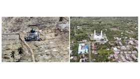 FOTO: Memori Kelam Dua Dekade Tsunami Aceh