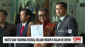 VIDEO: Hasto dan Yasonna Dicekal ke Luar Negeri Selama Enam Bulan