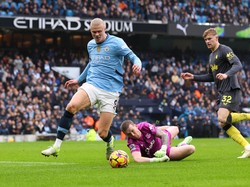 Haaland Gagal Penalti, Man City Vs Everton Tuntas 1-1