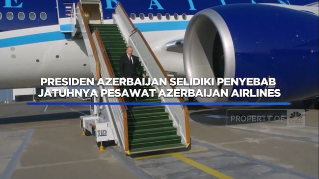 Presiden Azerbaijan Selidiki Penyebab Jatuhnya Pesawat Azerbaijan Airl