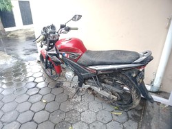 Motor Vixion Misterius Ditemukan di Dasar Sungai Bengking Klaten