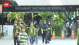 VIDEO: Pengunjung Gembira Loka Meningkat 2X Lipat