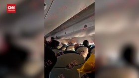 VIDEO: Rekaman Suasana Kabin Sebelum Pesawat Azerbaijan Airlines Jatuh