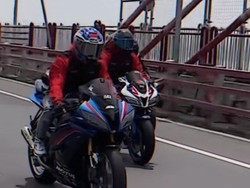 Viral Klub Motor Sport Ugal-ugalan Lintasi Jalur Mobil di Suramadu