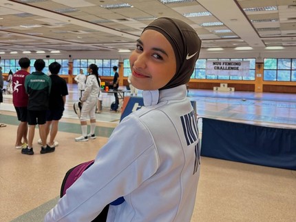 Bangkit, Ini 5 Potret Cut Intan Nabila Kembali Jadi Atlet Anggar usai Di-KDRT Suami