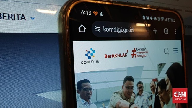 Komdigi resmi mengganti logo lama berbentuk 'keong' ke bentuk yang lebih modern usai mengalami perubahan nomenklatur dari Kementerian Kominfo.