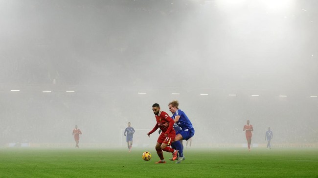 'Kutukan' foto natal yang membayangi Mohamed Salah dan Liverpool tak terbukti karena pemain Mesir dan The Reds tetap tampil meyakinkan pada laga Boxing Day.