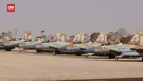 VIDEO: Israel Pamer Jet-jet Tempur Bombardir Yaman