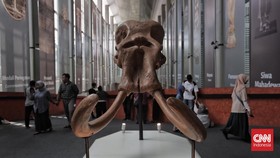FOTO: Museum Nasional 'Diserbu' Warga saat Libur Akhir Tahun