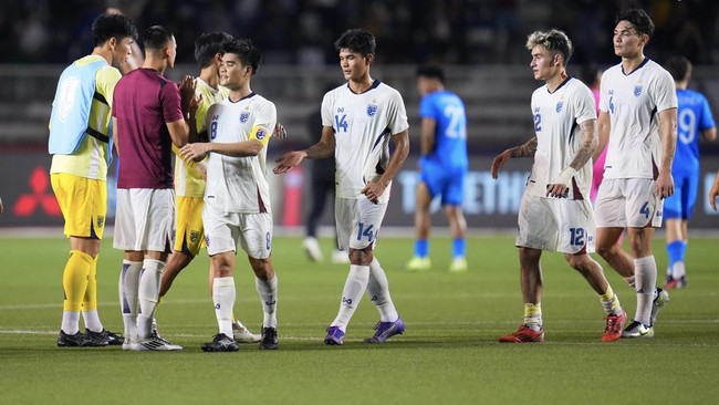 Pemain Thailand, Chalermsak Akkhi punya ambisi membuat Filipina pulang dan menangis di leg kedua semifinal Piala AFF 2024.