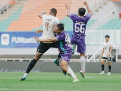 Yardan Yafi Cetak Gol, 10 Pemain Persita Imbangi PSM 1-1