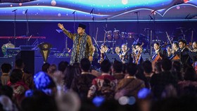FOTO: Prabowo Subianto Hadiri Perayaan Natal Nasional 2024