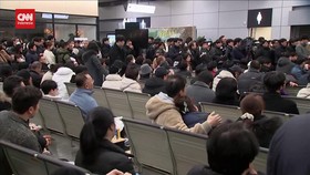 VIDEO: Suasana Duka di Ruang Tunggu Bandara Muan Korsel