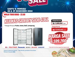 Gokil! Beli Kulkas Jumbo di Transmart Full Day Sale Bisa Hemat Sampai Rp 2,6 Juta