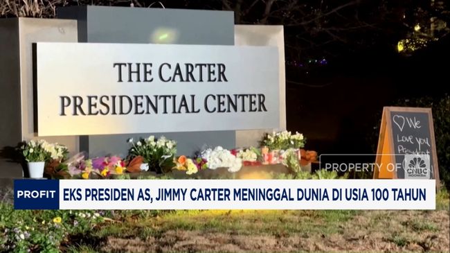 Eks Presiden AS, Jimmy Carter Meninggal Dunia di Usia 100 Tahun