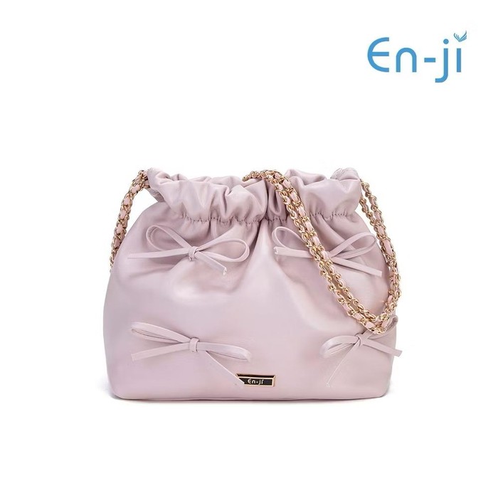 Enji Bowi Shoulderbag (Pastel Pink)