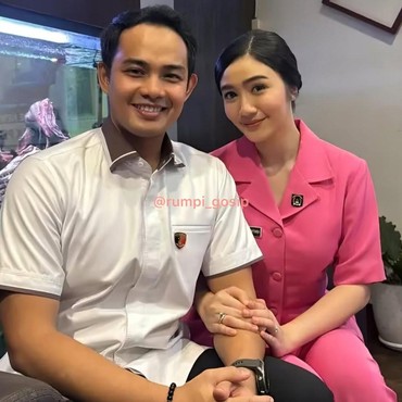 Sosok Drajad Djumantara Suami Febby Rastanty yang Naik Jabatan di Kepolisian