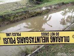 Mayat ABG Lelaki Ditemukan Mengapung di Parit Dalangan Sukoharjo