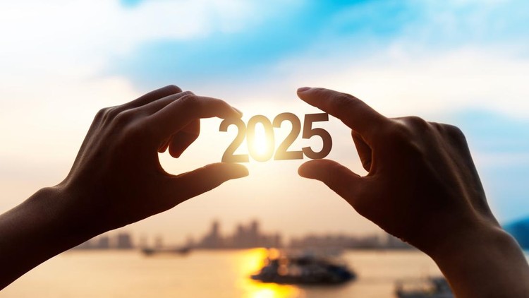 Ilustrasi Ucapan Selamat Tahun Baru 2025