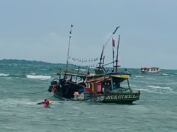 Kapal Bocor hingga Karam di Kepulauan Seribu, 6 Nelayan Selamat