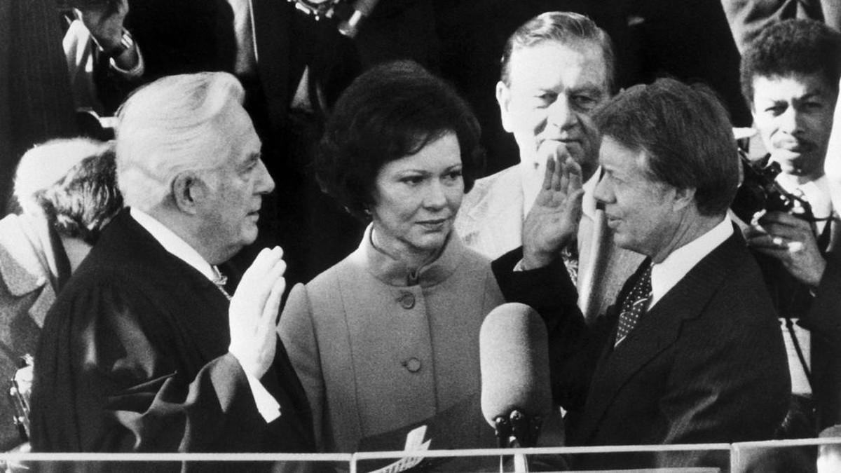 FOTO: Eks Presiden AS Jimmy Carter Meninggal Dunia di Usia 1 Abad