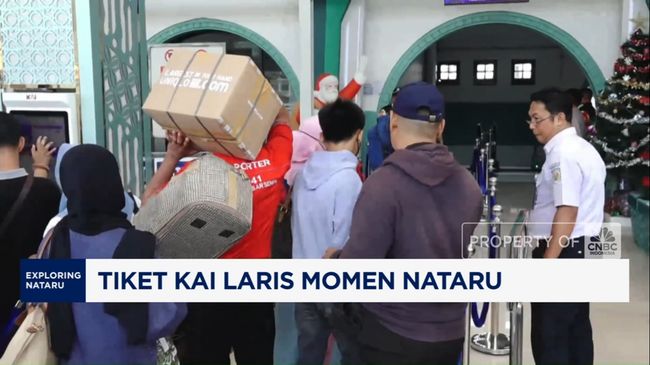 Tiket KAI Laris Momen Nataru