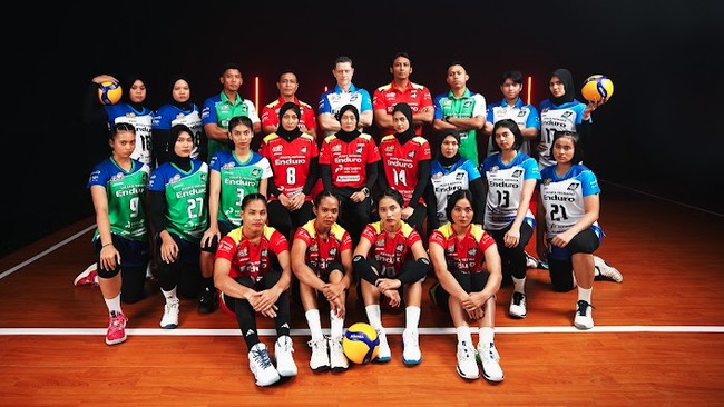 Jakarta Pertamina Enduro meluncurkan skuad jelang Proliga 2025. Sebanyak 17 pemain jadi bagian dalam persaingan juara kompetisi voli profesional musim depan.