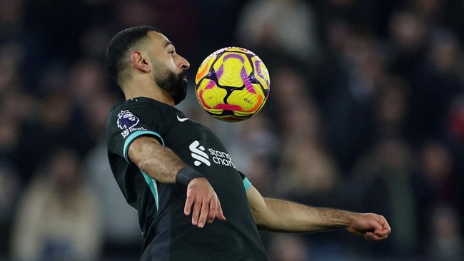 Mohamed Salah kembali memecahkan rekor di Liga Inggris seusia laga Liverpool lawan tuan rumah West Ham di Stadion London, Senin (30/12) dini hari WIB.