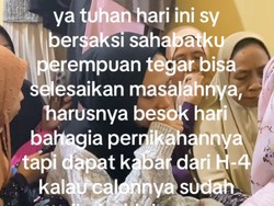 Viral Bikin Syok, H-4 Pernikahan Calon Suami Menikah Siri dengan Wanita Lain