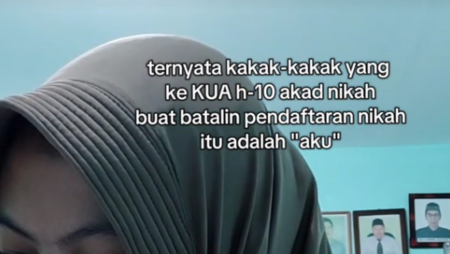 Curhat wanita yang datang ke Kantor Urusan Agama (KUA) untuk membatalkan pernikahannya.