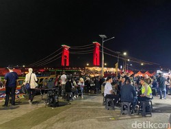 400 Satpol PP Palembang Diterjunkan untuk Amankan Malam Tahun Baru di BKB