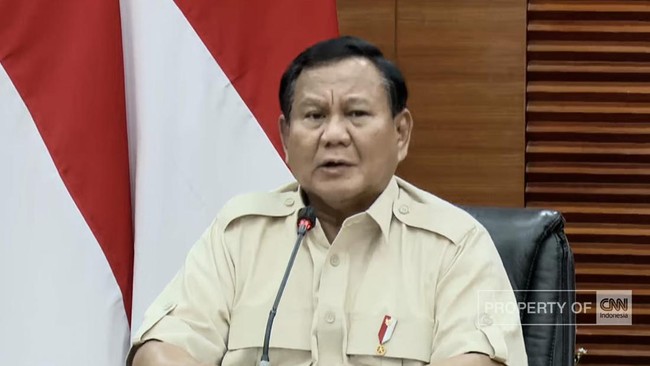 Prabowo menegaskan ke seluruh APH untuk menegakkan hukum terhadap perusahaan yang melanggar ketentuan peraturan perundang-undangan terkait lahan dan hutan.