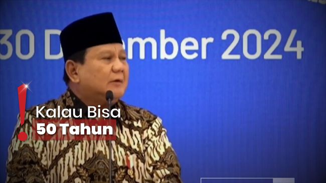 Prabowo Sindir Hukuman Ringan Koruptor: Dipenjara Pake AC dan TV