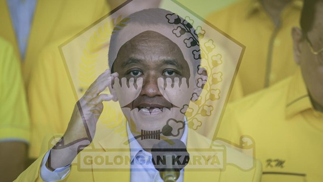 Petinggi Golkar membantah isu Munaslub di internal partainya untuk mengganti Ketua Umum saat ini, Bahlil Lahadalia.