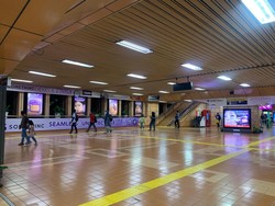 Jelang Malam Tahun Baru, Stasiun Cikini Sepi dari Penumpang