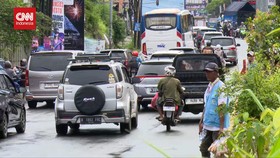 VIDEO: Jalur Puncak Ditutup Malam Tahun Baru