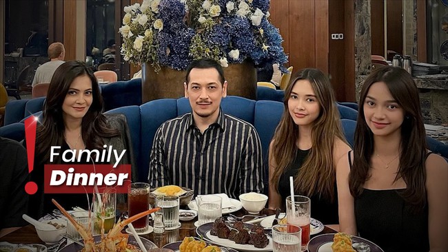 Makan Malam Bersama, Cut Tari Pamer Kedekatan dengan Anak Sambung