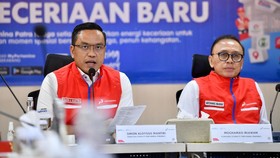 Komisaris dan Dirut Pertamina Kunjungi Integrated Terminal Plumpang