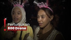 Dipadati Warga, Meriahnya Perayaan Tahun Baru 2025 di Bundaran HI-TMII
