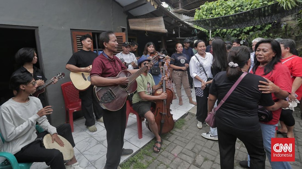 FOTO: Tradisi Rabo-rabo Kampung Tugu Jakarta Utara Sambut Tahun Baru