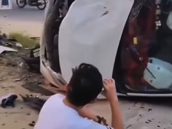 6 Fakta Pengemudi Pulang Dugem Tabrak Motor-Tewaskan Sekeluarga di Pekanbaru