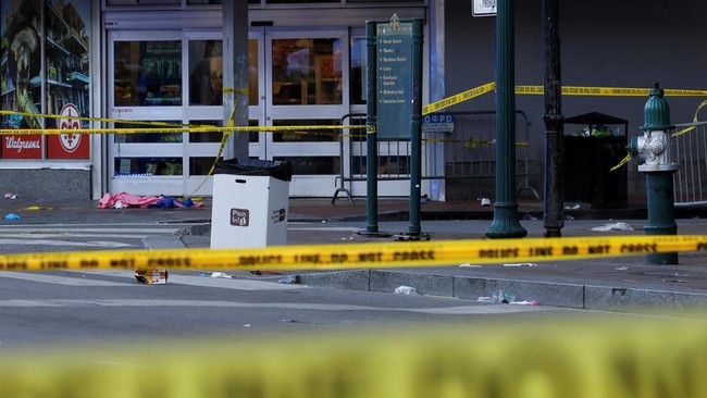 Pelaku yang menabrakkan truk ke kerumunan warga di New Orleans di AS, Shamsud Din Jabbar disebut ingin membunuh keluarga.