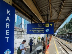 KCI Pastikan Stasiun Karet Masih Beroperasi Periode Lebaran