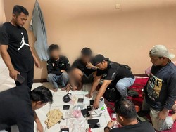 Kurir Kuda Narkoba Tahun Baru Dibekuk, Sabu dan Ribuan Ekstasi Disita