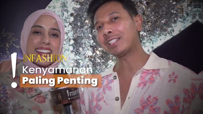 Gaya Kompak-Manis Fairuz A Rafiq-Sonny Septian Kenakan Outfit Floral