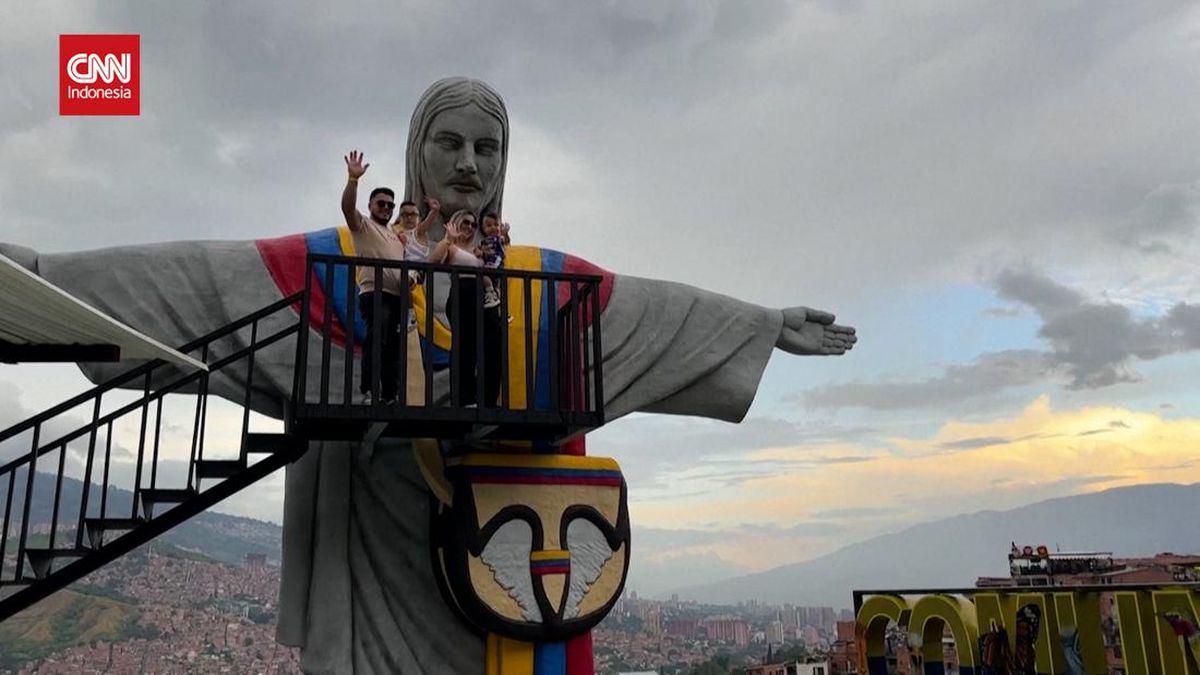 Kolombia Resmi Hadirkan Patung Yesus 3D, Mengusung Teknologi Canggih