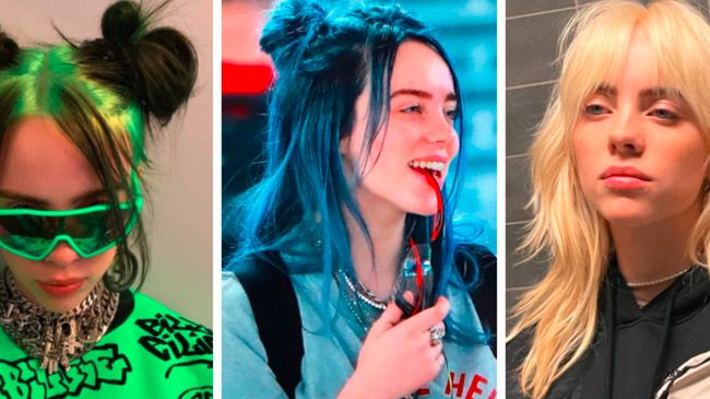 Cobain Warna Rambut Berani, Cek 10 Warna Rambut Billie Eilish Buat Jadi Inspirasi!