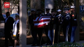 VIDEO: Upacara Pemakaman Mantan Presiden AS Jimmy Carter